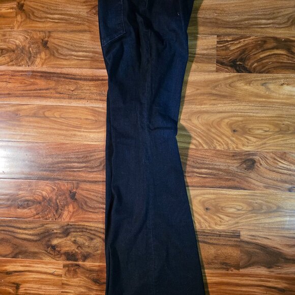 EXPRESS Jeans Bell Flare stretch 18 Long - Picture 1 of 3